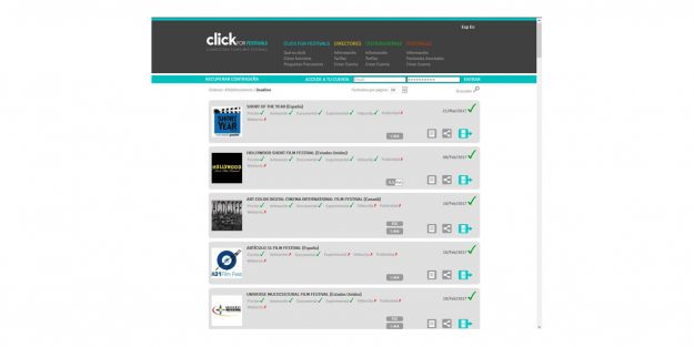 Proyectos - Click for Festivals