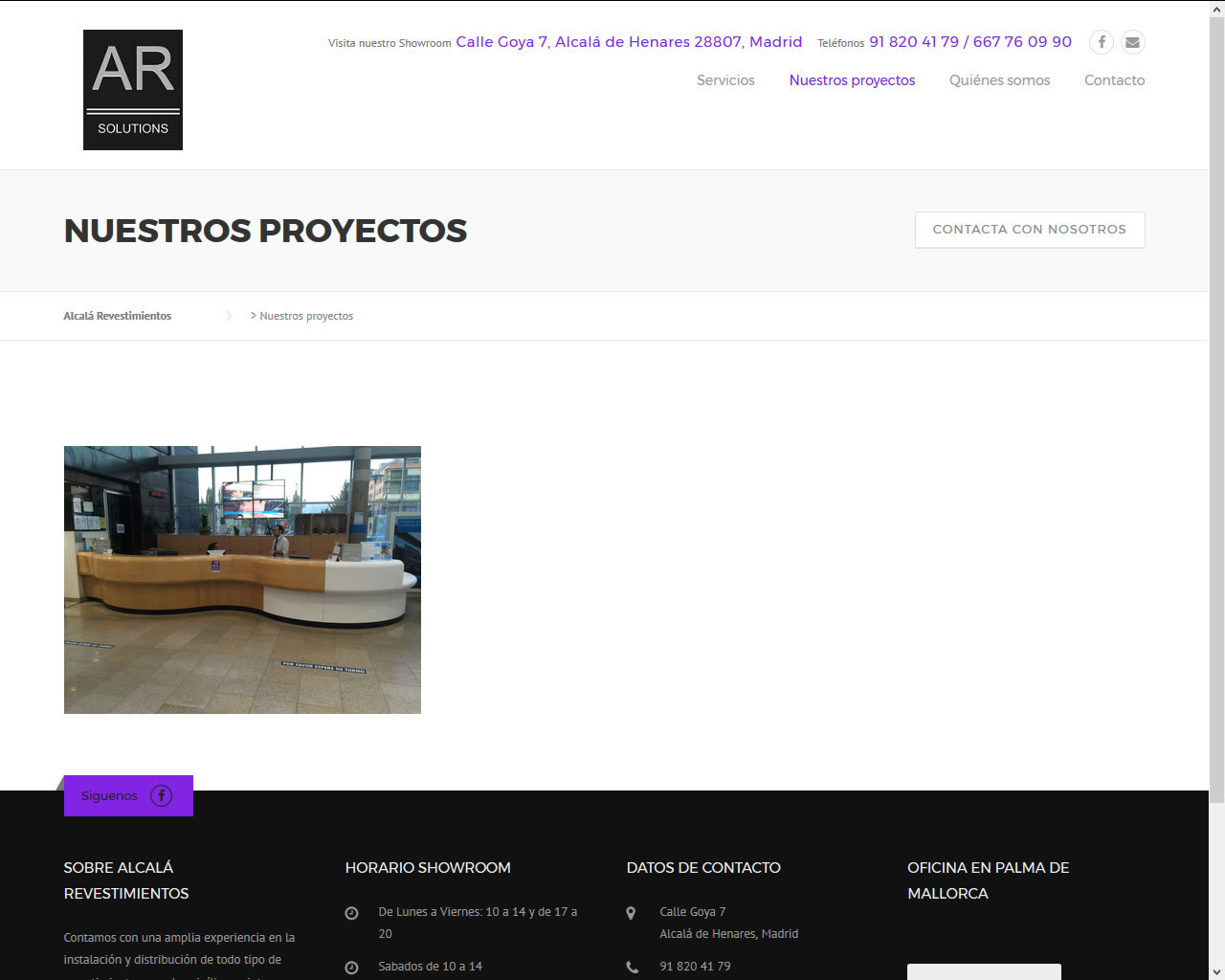 Proyectos - Alcalá Revestimientos